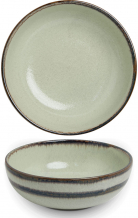 Edo Japan, Bowl Wasabi, Green, Ø 17,5x6 cm, Item No. 6041037