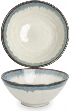 Edo Japan, Bowl, Aurora, Blue, Ø 19,5x8 cm, Item No. 6041078