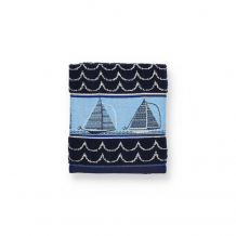 Bunzlau Castle, Kitchen Towel, Boat, 53x60cm, blue, Art.-Nr. 6121
