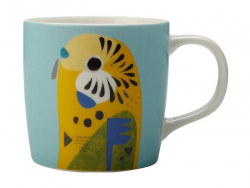 M&W PETE CROMER Mug Budgerigar, Ø 375ml Art.-Nr. DI0224