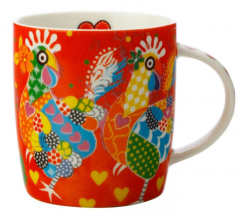 M&W LOVE HEARTS, Cup, Mug Chicken Dance, 370 ml, Item no. DX0670