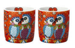 M&W LOVE HEARTS, Espresso Cups, Fan Club, Red, 100 ml, Item no. DX0985
