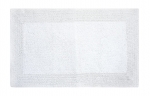 Casalanas - Fontechiari, double-sided, solid bathmat, white