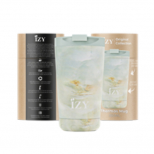 IZY Mug, Original Collection, Marble Green, 350 ml, incl. giftbox, item no. IZY15006