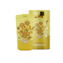 IZY Mug, Art Collection, Sunflowers, 350 ml, inkl. Geschenkbox, Art.-Nr. IZY16002