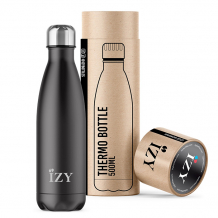 IZY Bottle, Orignal Collection, Thermoskanne, Matte Black, 500 ml, inkl. Geschenkbox, Art.-Nr. IZY2003