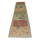 Casalanas table runner, Marrone, 180x35 cm, brown, 100% cotton, handmade, item no. 5034