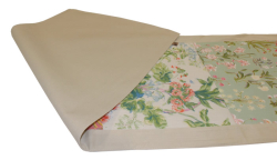 Casalanas table runner, Marrone, 180x35 cm, brown, 100% cotton, handmade, item no. 5034