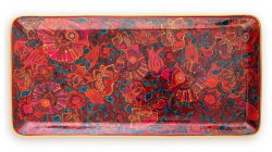 Image d Orient Rectangular Plate KASHMIR, Ø 24x12cm, Item-N0.POR124006