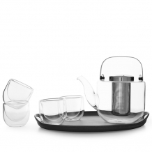 VIVA Bjorn Teeset, Kanne 0,65 l, 4 Tassen 50ml, Tablett, Art.-Nr. V32801