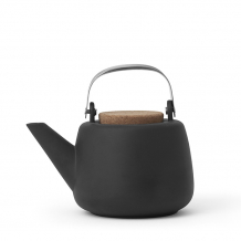 VIVA Nicola Porcelain Teapot 1.2 L, charcoal, Item No. V36103