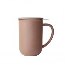 VIVA Minima Balance Teetasse, Edelstahlfilter, powder brown, 0,50L, Art.-Nr. V77562