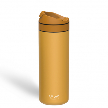 VIVA Recharge Pro, Thermo Trinkflasche, 0,46L, Mustard, Art.Nr.: V82052