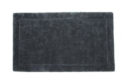 Casalanas - Santorin, doppelseitiger, schwerer Badteppich, Smoke, verschiedene Größen