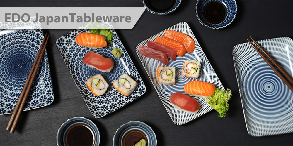 Tableware made by EDO Japan